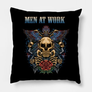 WORK AT THE MEN BAND Pillow