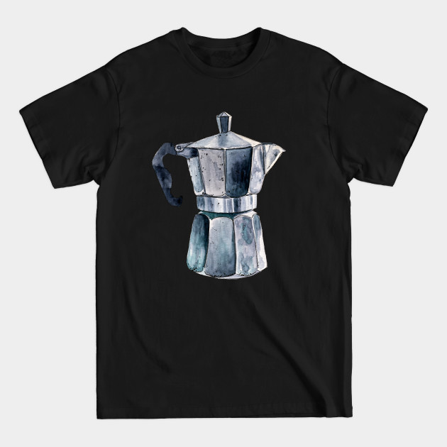 Disover Watercolor Espresso Maker - Espresso - T-Shirt