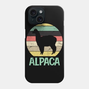 Alpaca Retro Phone Case