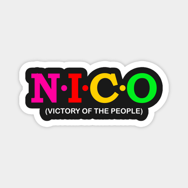 Nico - Victory Of The People. Magnet by Koolstudio