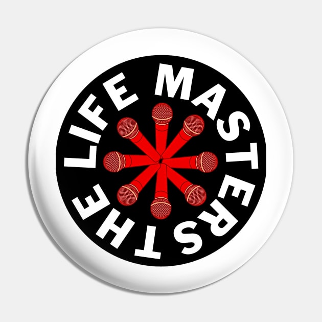 Red Hot Life Masters Pin by TheLifeMasters