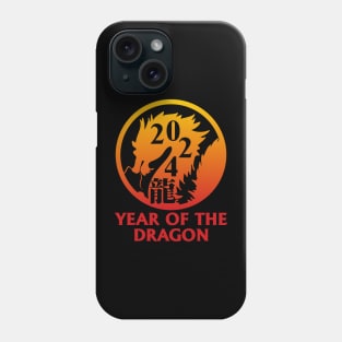 Year of the Dragon 2024 Chinese Zodiac Lunar New Year Phone Case