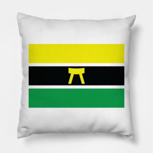 Ashantiland Seccesion Movement Flag Pillow