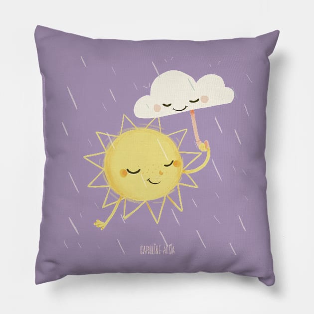 Little Sun Pillow by BabyKarot