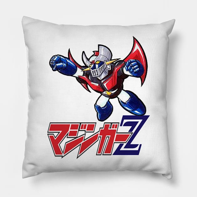 Mazinger 02 Pillow by goomba1977