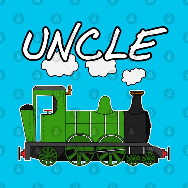Father's Day Steam Train Uncle by doodlerob