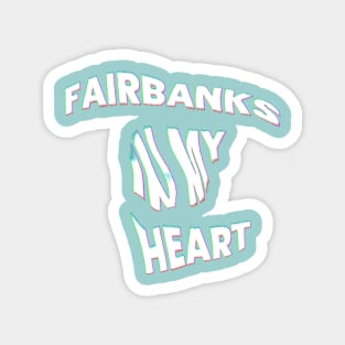 Fairbanks in colours Magnet