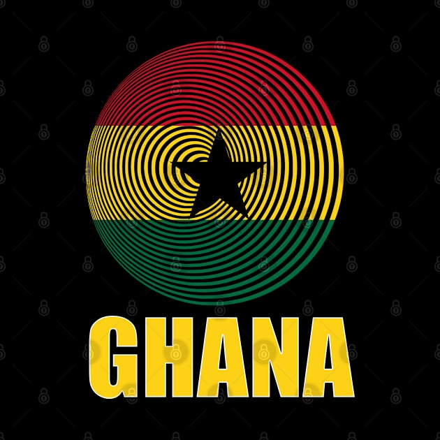 Ghana Flag by Merchweaver