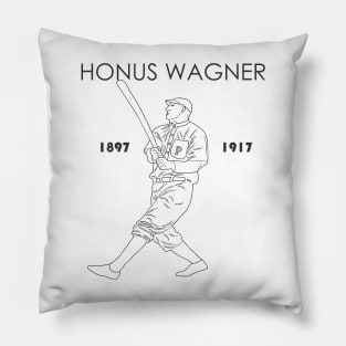 wagner baseball Pillow