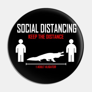 social distancing Pin