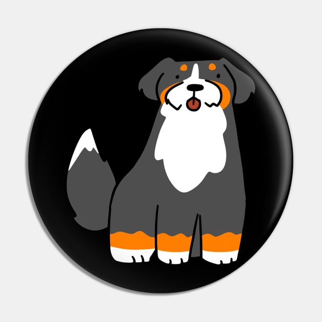 Fluffy Bernie Pin by saradaboru