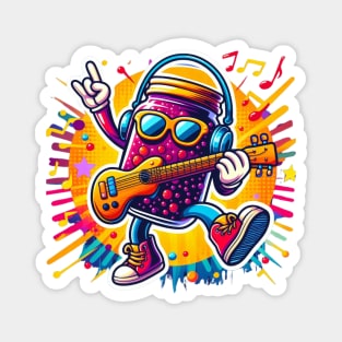 Printed Cool Funky Sweet Jam Magnet