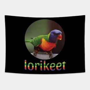 Australian Rainbow Lorikeet Tapestry