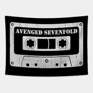 Avenged Sevenfold - Vintage Cassette White Tapestry