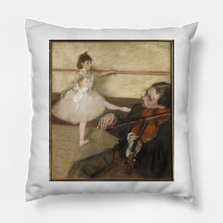 The Dance Lesson Pillow