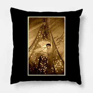 Sidney Sime #3 Fantasy Occult Fiction Horror Science Weird Tales T-Shirt Pillow