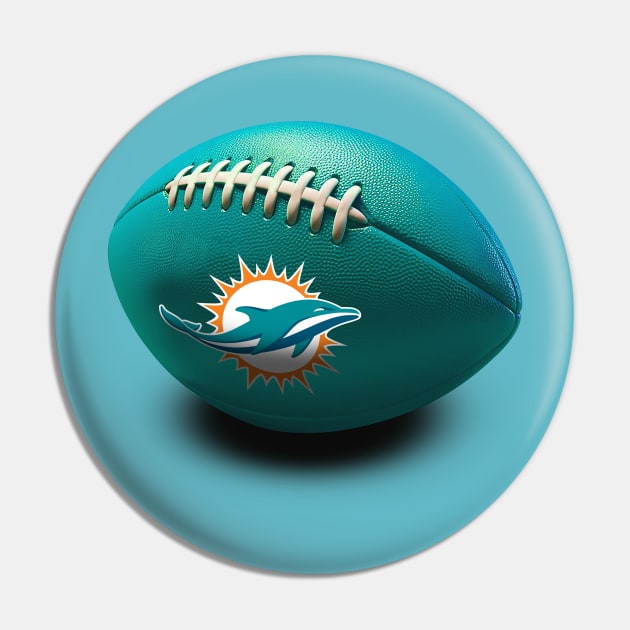 Miami Football Pin by DavidLoblaw