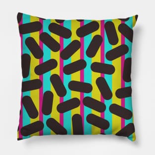 90's Pattern Retro Particles Pillow