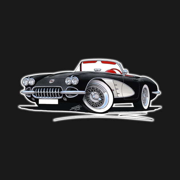 Chevrolet Corvette (58-62) Black by y30man5