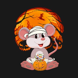 Mouse mummy pumpkin T-Shirt