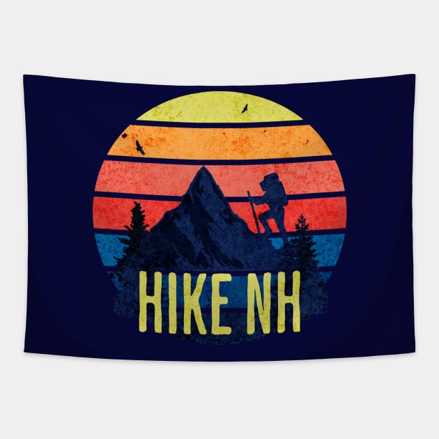 Hike New Hampshire Tapestry by Polynesian Vibes