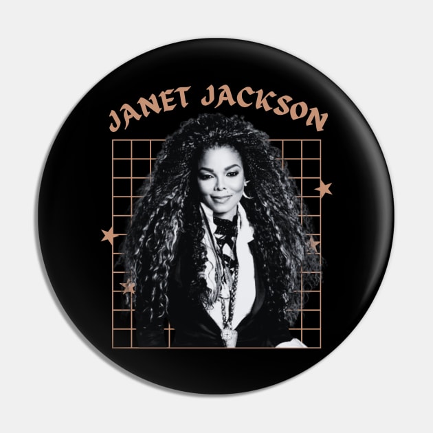 Janet jackson --- 70s aesthetic Pin by TempeGorengs