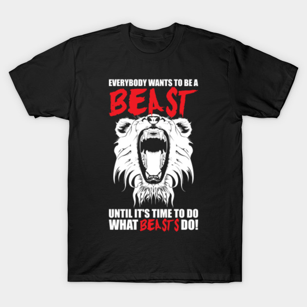 lion workout shirt