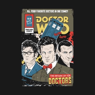 Doctor Who Comic T-Shirt