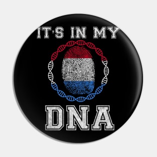 Luxembourg  It's In My DNA - Gift for Luxembourgish From Luxembourg Pin