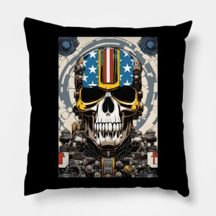 Robo-Skull Pillow