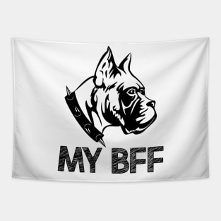 Yorkshire terrier is my best friend forever Tapestry