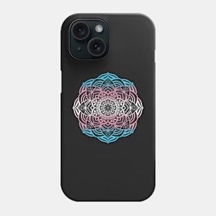 Trans Pride Mandala Phone Case