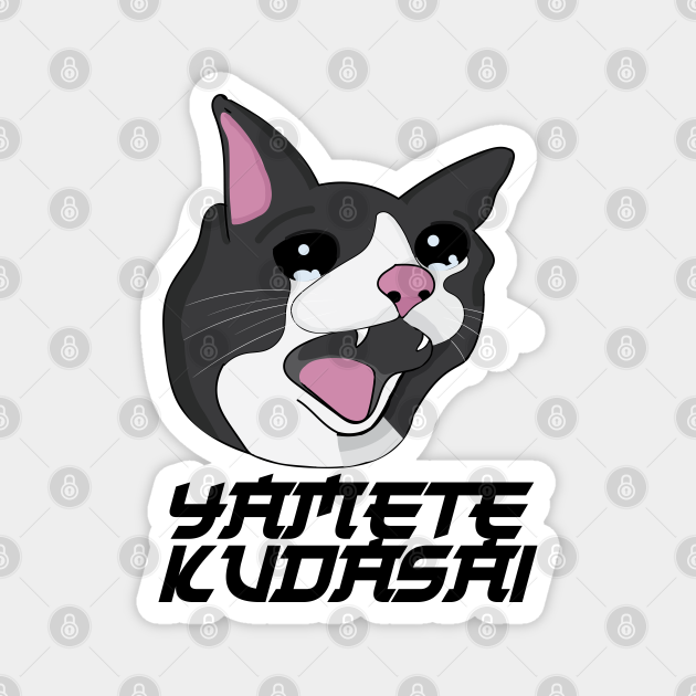 Yamete Kudasai Meme Crying Screaming Cat Yamero Japanese - Cat Memes ...