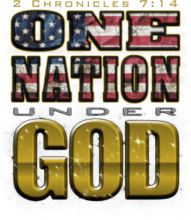 One Nation Under God - 2 Chronicles 7:14 Magnet