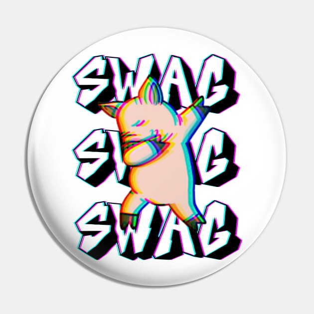 pig swag Pin by Qibar Design