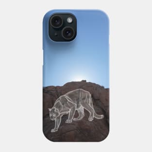 Ghost of a Cougar Prowling Phone Case