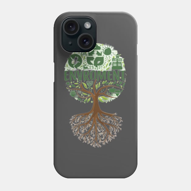 environment Phone Case by TshirtMA