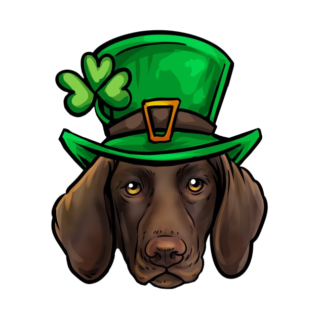 St Patricks Day German Shorthaired Pointer by whyitsme