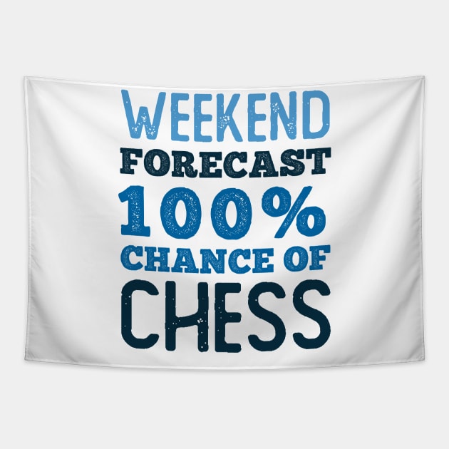 Chance of Chess 100 Percent Tapestry by neodhlamini