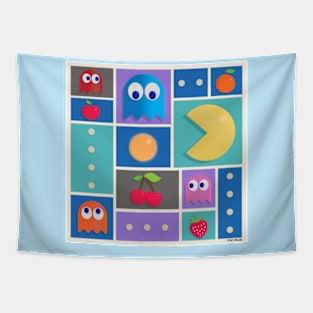 Pac-Man gear Tapestry