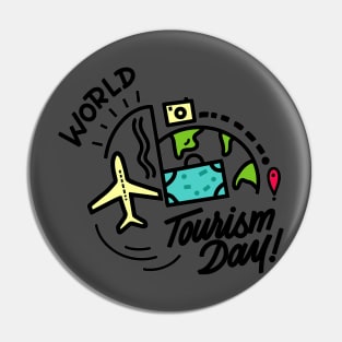 tourism day Pin