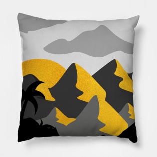 Golden nature Pillow