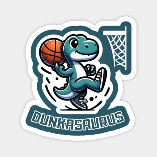 Basketball Dinosaur Dunkasaurus Rex Magnet