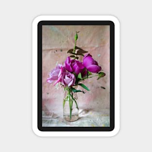 Peonies & Roses Magnet