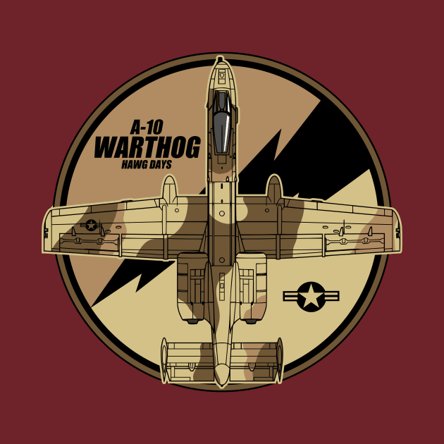 A-10 Warthog (small patch) by Tailgunnerstudios