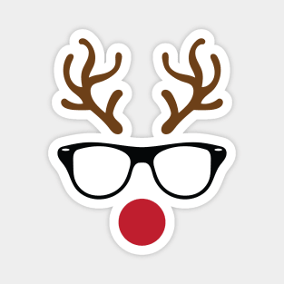 Rudolf Face Magnet