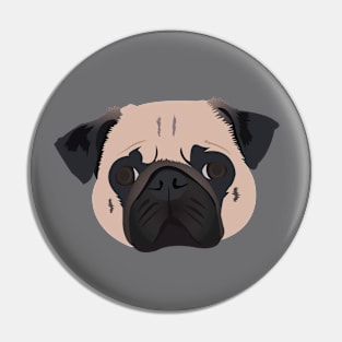 Adorable Pug Pin