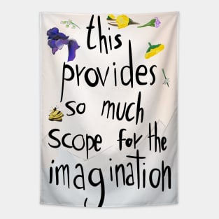 Anne provides scope for the imagination Tapestry