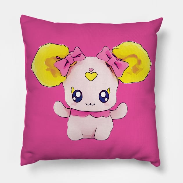 Glitter force Pillow by Birdbox