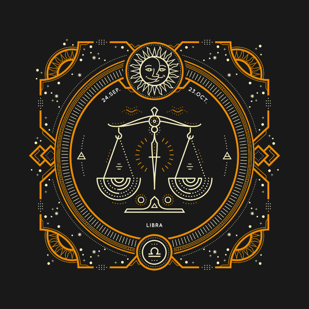 Libra Sacred Symbol by DISOBEY